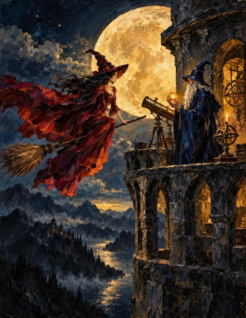 Vuelo, obra de de temporada de la colección Gretta Halloween