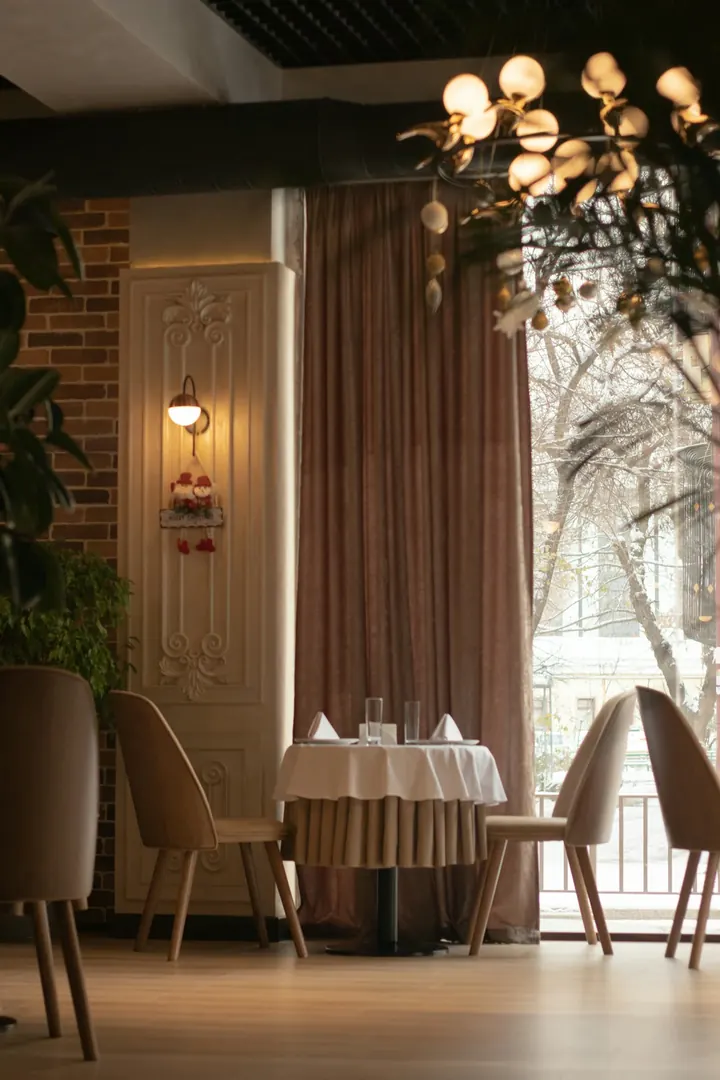 Visualización: piezas en un restaurante