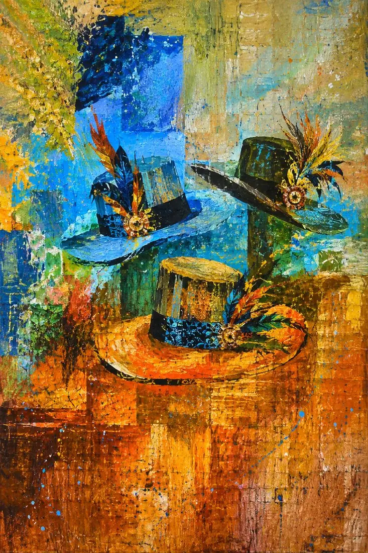 Fondo de mar, obra de abstracto de la colección Gretta Living